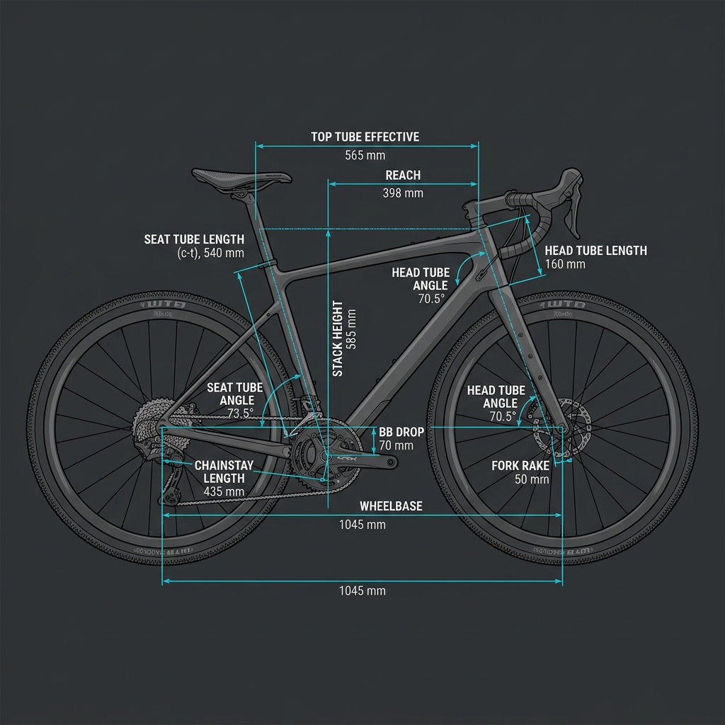 Gravel Geometry Explained: Stack, Reach, Trail and How They Affect Your ...